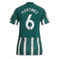 Manchester United Lisandro Martinez #6 Gostujuci Dres za Ženska 2023-24 Kratak Rukav